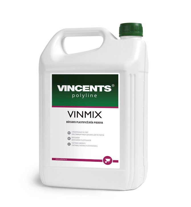 VINMIX būvjavu plastificējoša piedeva